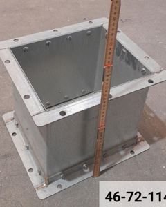 Bucket elevator pipe E180 0.25m M&M